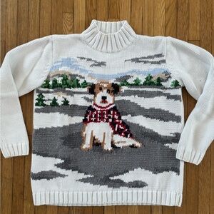 🔥 Vintage 90’s Liz Claiborne Dig Sweater Heavy size Small 🔥